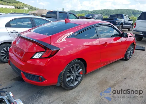 2019 Honda Civic Ex z USA, uszkodzony, nr VIN 2HGFC3B38KH357260
